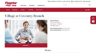 
Village at Coventry Bank Branch: Fort Wayne , IN | Flagstar Bank  
