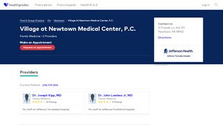
                            3. Village at Newtown Medical Center, P.C., Newtown, PA - Healthgrades - Village Of Newtown Medical Center Patient Portal