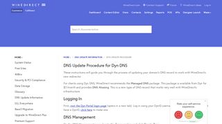 
                            8. Vin65 Documentation - More >> - DNS Support - DNS Update ... - Dynid Portal