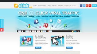 
                            7. Viral Marketing Social Media Toolbar - Click.org - Socialmediabar Com Sign Up