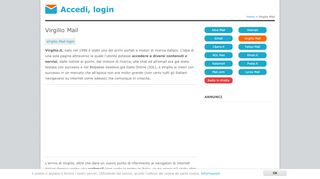 
                            8. Virgilio Mail | Accedi, login - Virgilio Mail Portal Accedi