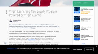 
Virgin to Launch Loyalty Program Powered by Virgin Atlantic  
