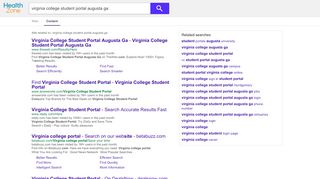 
                            7. virginia college student portal augusta ga - Health.Zone - Content ... - Virginia College Augusta Ga Student Portal Portal