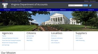 
                            3. Virginia Department of Accounts - Virginia Doa Payline Portal