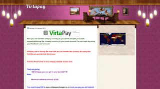 
                            6. Virtapay - Virtapay Account Login
