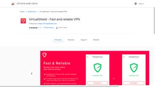 
                            7. VirtualShield - Fast and reliable VPN - Google Chrome - Virtual Shield Portal