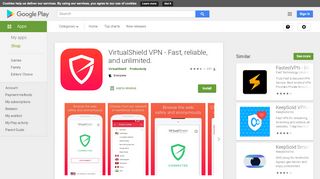 
                            4. VirtualShield VPN - Fast, reliable, and unlimited. - Apps on ... - Virtual Shield Portal
