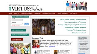 VIRTUS® Online - Certified Background Profile Portal