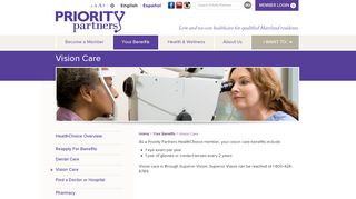 
                            14. Vision Care - Priority Partners MCO - Block Vision Online Portal