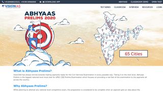 VisionIAS Abhyaas | All India Mock Test Series - Vision Ias Test Series Portal