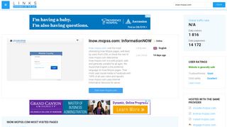 
                            2. Visit Inow.mcpss.com - InformationNOW. - Information Now Portal Mcpss