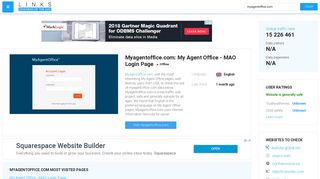 
                            1. Visit Myagentoffice.com - My Agent Office - MAO Login Page. - Myagentoffice Portal