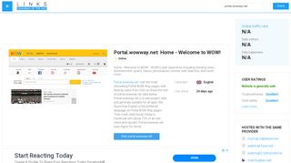 
                            13. Visit Portal.wowway.net - Home - Welcome to WOW!. - Wowway Net Portal