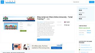 
                            1. Visit Ritas.tortal.net - Rita's Online University - Tortal Training®. - Ritas Tortal Login