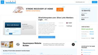
Visit Silverlottosystem.com - Default Web Site Page.  
