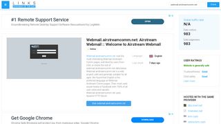 
                            5. Visit Webmail.airstreamcomm.net - Airstream Webmail ... - Airstream Webmail Login