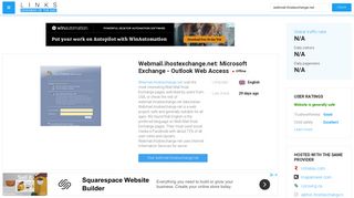 
                            4. Visit Webmail.ihostexchange.net - Microsoft Exchange ... - Ihostexchange Portal