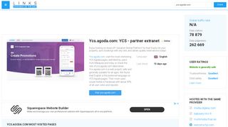 
                            9. Visit Ycs.agoda.com - YCS - partner extranet. - Ycs Agoda Portal