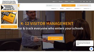 
                            4. Visitor Management system software for schools | Raptor ...