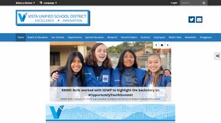 
                            8. Vista Unified School District: Home - Vistas 5th Edition Portal