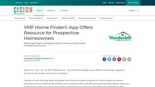 
                            2. VMF Home Finder® App Offers Resource for Prospective ... - Vmf Homes Portal