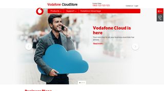 
                            2. Vodafone CloudStore: Cloud Service Provider in India - Vodafone Cloud Portal