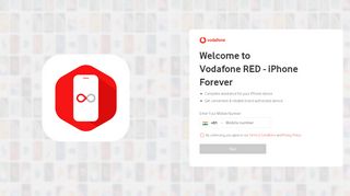 
                            7. Vodafone RED - iPhone Forever - Vodafone Red Portal