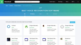 
Voice Recognition Software - Free Software, Apps, and Games  
