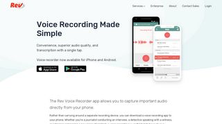 
                            5. Voice Recorder App | Audio Recording App - Rev