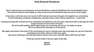 
                            2. Void Elsword Shutdown - Void Elsword Portal