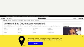 
                            4. Volksbank Bad Oeynhausen-Herford eG - Company Profile ... - Volksbank Bad Oeynhausen Portal