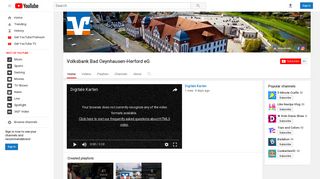 
                            5. Volksbank Bad Oeynhausen-Herford eG - YouTube - Volksbank Bad Oeynhausen Portal