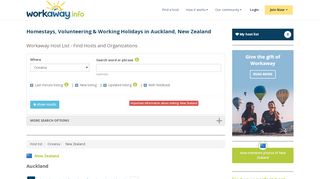 Volunteer and work in Auckland, New Zealand ... - Workaway - Workaway Nz Portal
