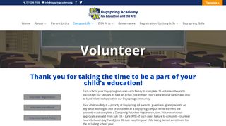 
Volunteer | dayspring.academy  
