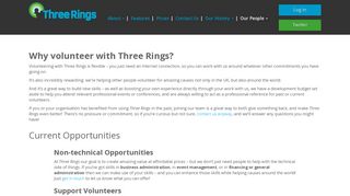 
                            3. Volunteer – Three Rings