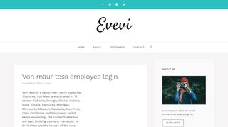 Von maur tess employee login – Evevi