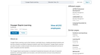 
                            8. Voyager Sopris Learning | LinkedIn - Voyager Learning Student Portal