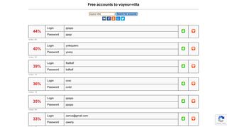 
                            2. voyeur-villa - free accounts, logins and passwords