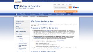 
                            5. VPN Connection Instructions - UF College of Dentistry - Uf Health Vpn Portal