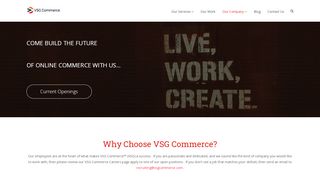 
                            7. VSG Commerce Careers - Work for a Market Leader! | VSG ... - Vsg Careers Portal