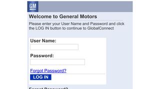 
                            1. VSP Logon Form - Gm Global Connect Portal