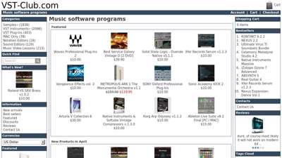 VST-Club - Music Software Programs - Download and Buy