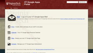 
                            4. VT Google Apps Portal - Portal Vt