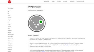 
                            7. [VTA] Virtacoin • Newbium - Virtapay Account Login