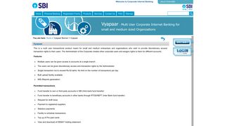 
                            4. Vyapaar - State Bank of India - Corporate Banking - Sbi Vistaar Portal