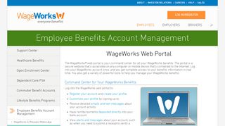 
                            6. WageWorks Web Portal - Secure Website for Account Access ... - Portal Wageworks Com Portal Wageworks Com