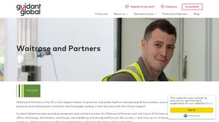 
                            6. Waitrose and Partners Careers · Guidant Global - Waitrose Jobs Portal