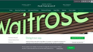 
                            1. Waitrose & Partners Jobs | John Lewis Partnership Careers ... - Waitrose Jobs Portal
