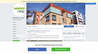 
                            4. Wakefield College - 5,060 Photos - 69 Reviews - College ... - Moodle Wakefield Portal