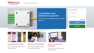 
                            1. Walgreens - Your Retirement Plan - Walgreens Retirement Portal